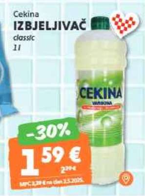 CEKINA Izbjeljivač