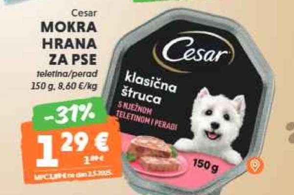 CESAR MOKRA HRANA ZA PSE