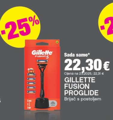 GILLETTE FUSION PROGLIDE