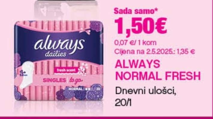 ALWAYS NORMAL FRESH