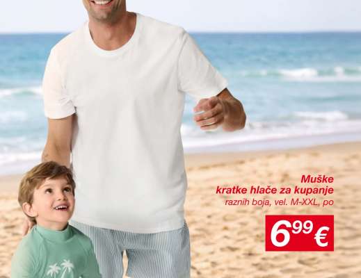 Muške kratke hlače za kupanje