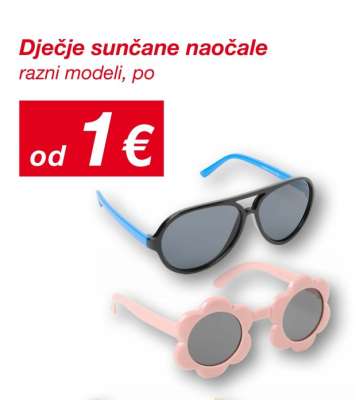 Dječje sunčane naočale