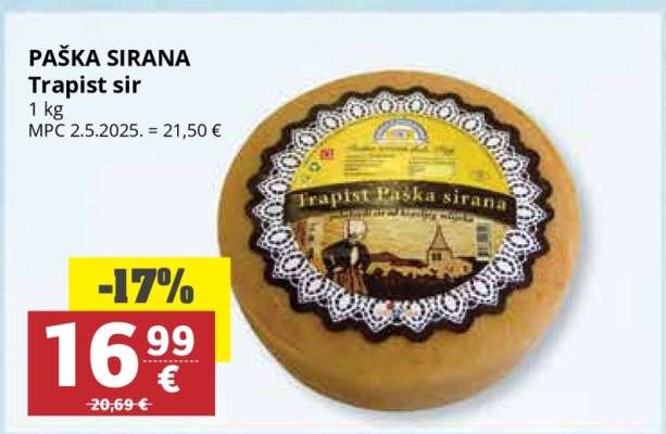 PAŠKA SIRANA