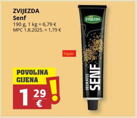 ZVIJEZDA SENF