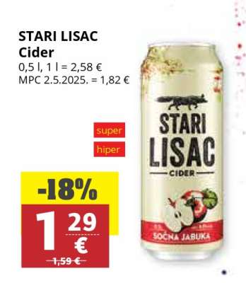 Stari lisac cider