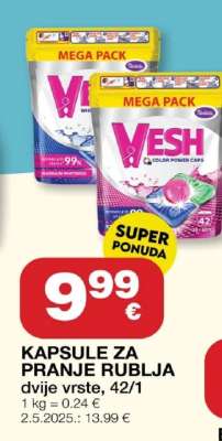 Kapsule za pranje rublja