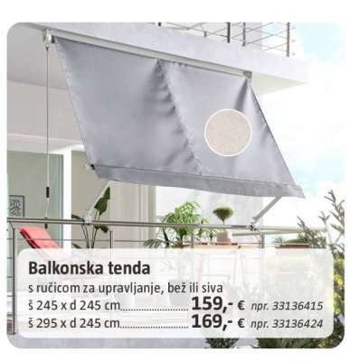 Balkonska tenda