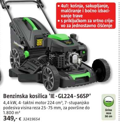 Benzinska kosilica 'IE - GL224 - 56SP'