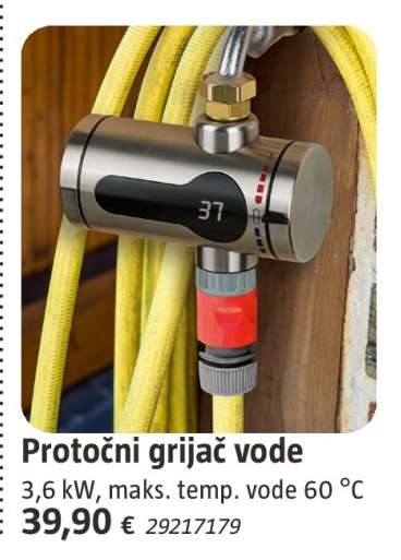 Protočni grijač vode