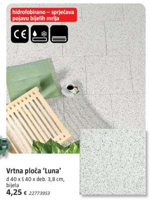 Vrtna ploča 'Luna'