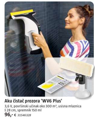Aku čistač prozora 'WV6 Plus'