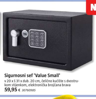 Sigurnosni sef 'Value Small'