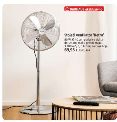 Stojeći ventilator 'Retro'