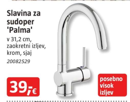 Slavina za sudoper 'Palma'
