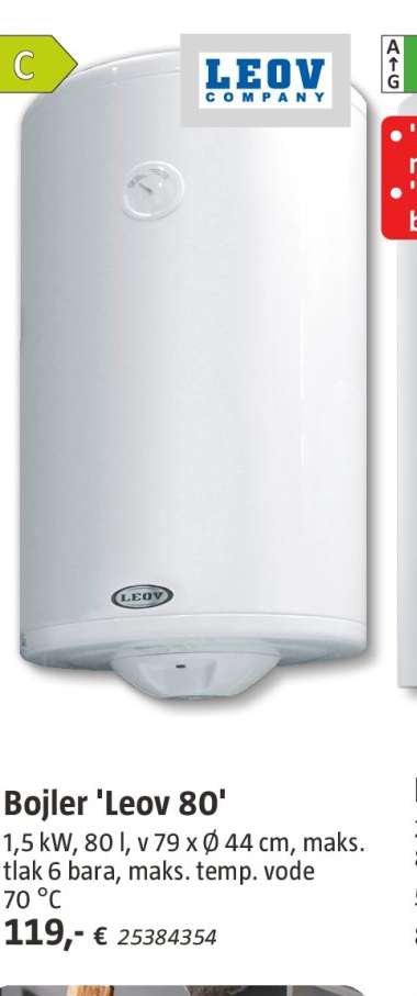Bojler 'Leov 80'