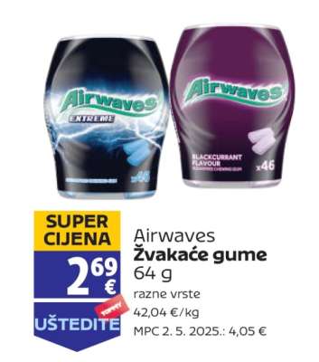 Airwaves Žvakaće gume