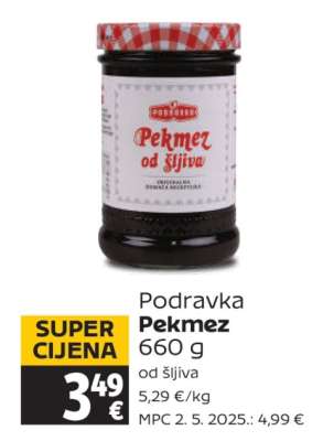 PODRAVKA Pekmez