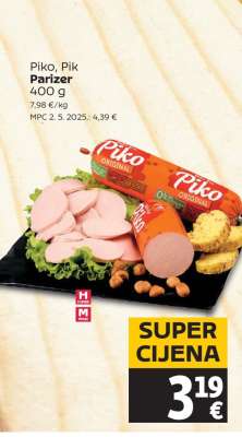 Piko, Pik Parizer