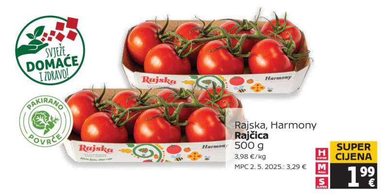 Rajska, Harmony Rajčica