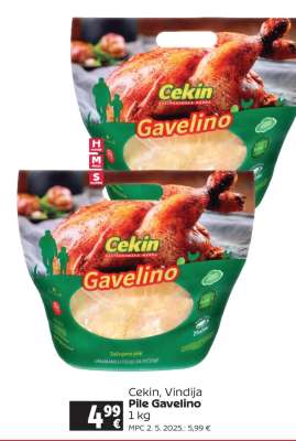 Cekin, Vindija Pile Gavelino 1 kg