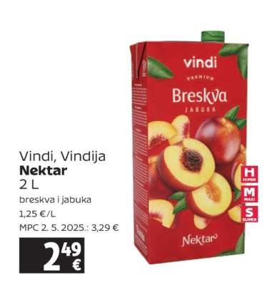 Vindi, Vindija Nektar