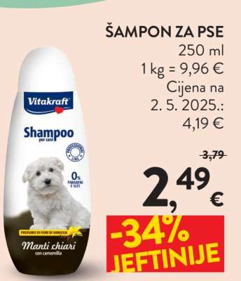 Šampon za pse