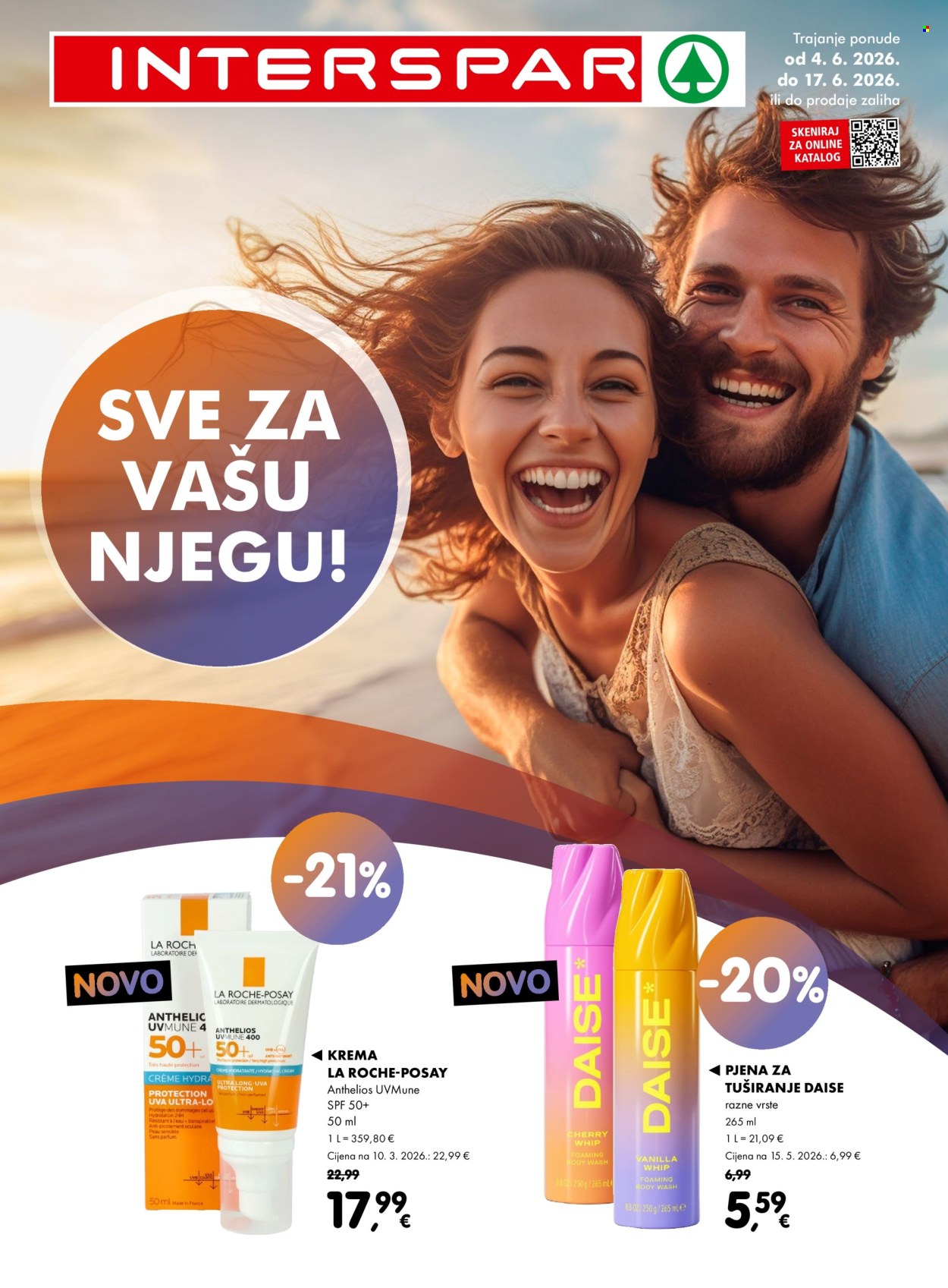INTERSPAR katalog - 04.06.2026. - 17.06.2026. Stranica 1
