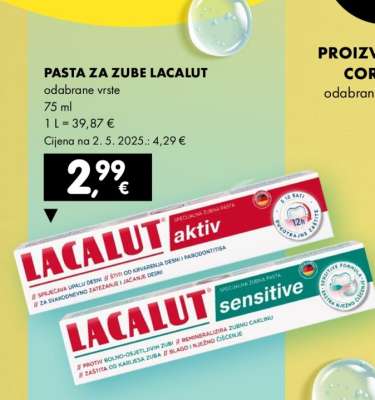 PASTA ZA ZUBE LACALUT