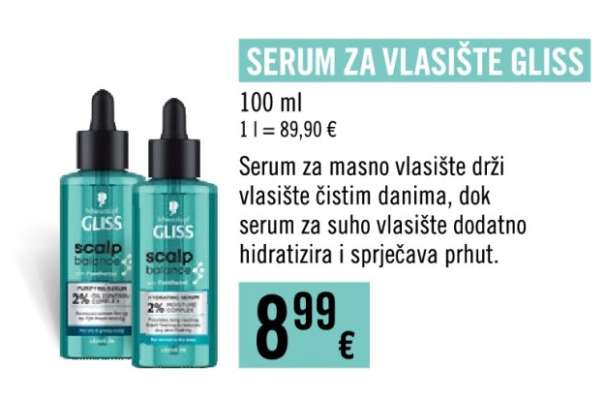 SERUM ZA VLASIŠTE GLISS
