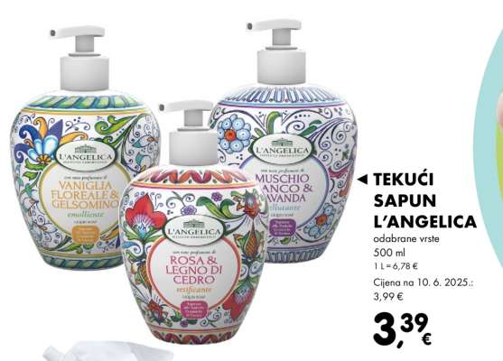 Tekući sapun L'Angelica