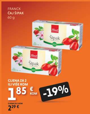 Franck ČAJ Šipak
