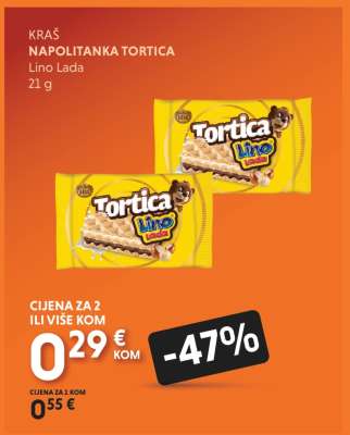Kraš Napolitanka Tortica
