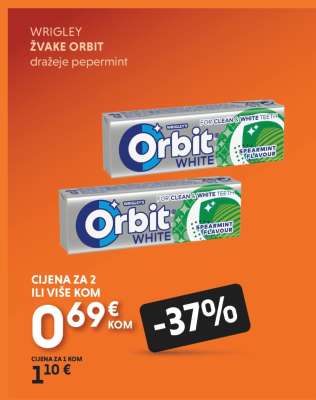 Wrigley ŽVAKE ORBIT