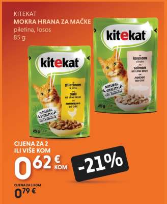 KITEKAT MOKRA HRANA ZA MAČKE
