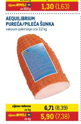 AEQUILIBRIUM PUREĆA/PILEĆA ŠUNKA
