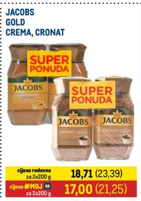 JACOBS GOLD CREMA, CRONAT