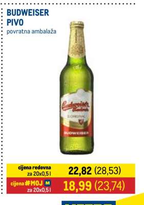BUDWEISER PIVO