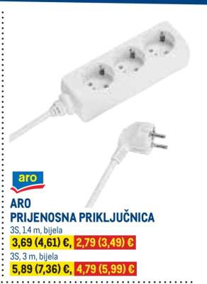 ARO PRIJENOSNA PRIKLJUČNICA
