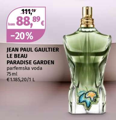 JEAN PAUL GAULTIER LE BEAU PARADISE GARDEN