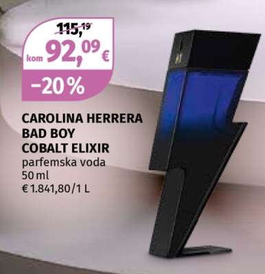 CAROLINA HERRERA BAD BOY COBALT ELIXIR
