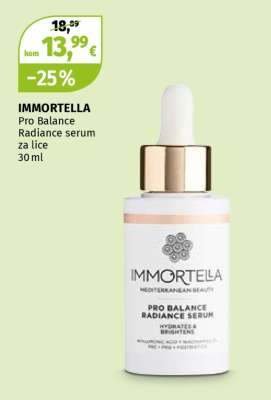 IMMORTELLA Pro Balance Radiance serum za lice