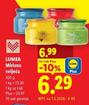 LUMEA Mirisna svijeća