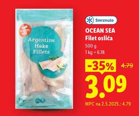 Ocean sea Filet oslica