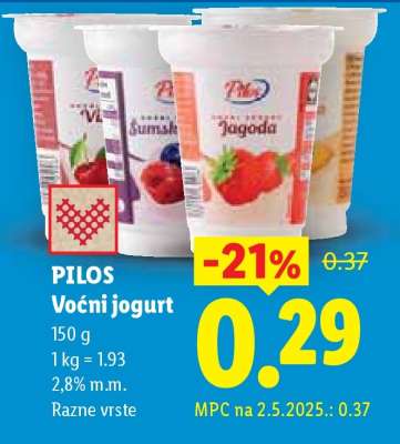 Pilos Vocni jogurt