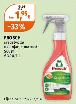 FROSCH sredstvo za uklanjanje masnoće
