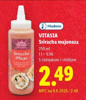 VITASIA Sriracha majoneza