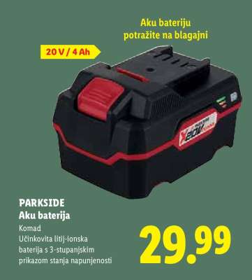 PARKSIDE Aku baterija