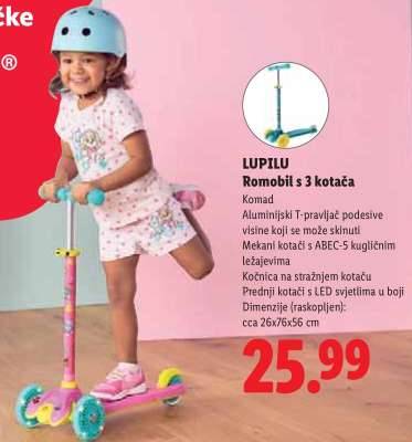 LUPILU Romobil s 3 kotača