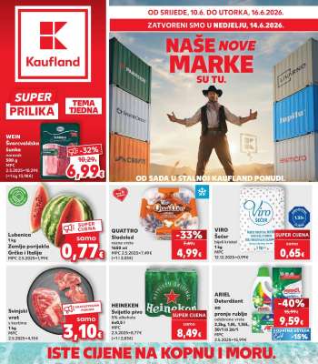Kaufland katalog - 10.06.2026. - 16.06.2026.