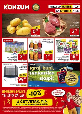 Konzum katalog - 10.06.2026. - 16.06.2026.